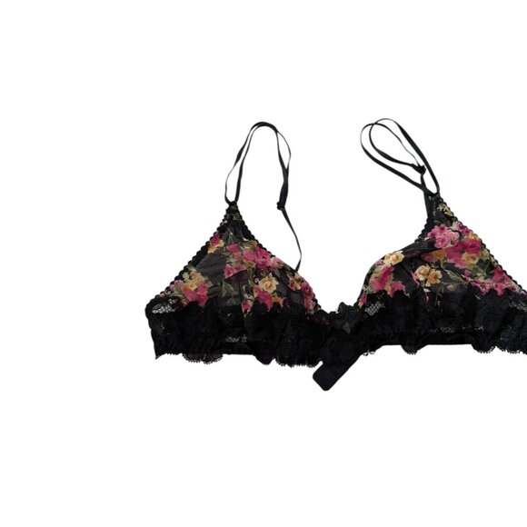 Dolce & Gabbana floral lace bralette VTG Vintage Small - Picture 1 of 9